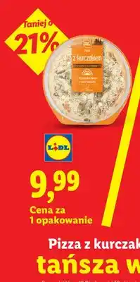 Lidl Pizza z kurczakiem Chef Select oferta