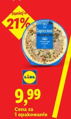 Lidl Pizza Capricciosa Chef Select oferta