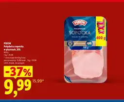 Lidl Polędwica sopocka w plastrach XXL Pikok oferta