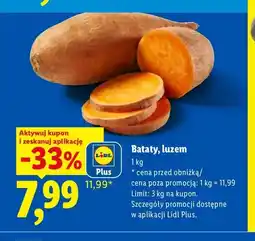 Lidl Bataty luzem oferta