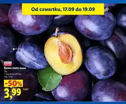 Lidl Śliwki polskie luzem oferta