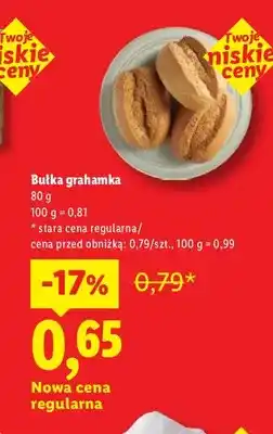 Lidl Bułka grahamka oferta