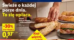 Lidl Bułka na zakwasie z wydłużonej fermentacji Deluxe oferta
