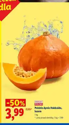 Lidl Polskie dynie Hokkaido luzem oferta