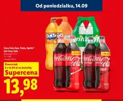 Lidl Napój gazowany Coca-Cola Zero 2-pak oferta