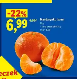 Lidl Mandarynki luzem oferta