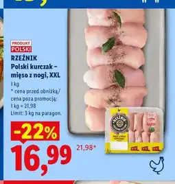 Lidl Polski kurczak mięso z nogi XXL Rzeźnik oferta
