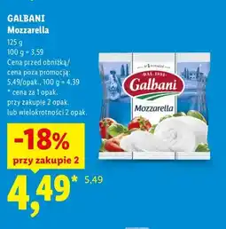 Lidl Mozzarella Galbani oferta