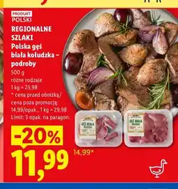 Lidl Polska gęś biała kołudzka - podroby Regionalne Szlaki oferta