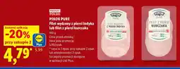 Lidl Filet wędzony z piersi indyka Pikok Pure oferta
