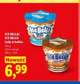 Lody w kubku Ice Bello