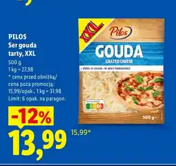 Lidl Ser gouda tarty XXL Pilos oferta
