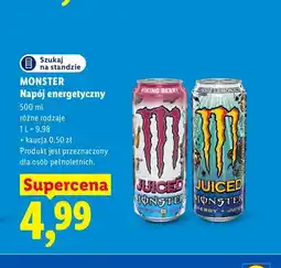 Lidl Napój energetyczny Monster Juiced Viking Berry oferta