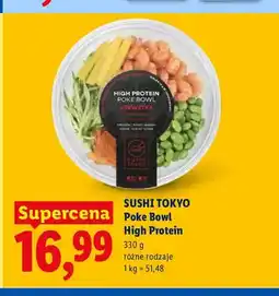 Lidl Poke Bowl High Protein Sushi Tokyo oferta