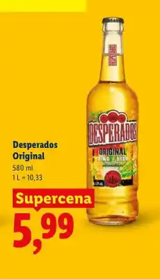 Lidl Piwo Desperados Original oferta