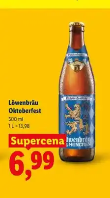 Lidl Piwo Löwenbräu Oktoberfest oferta