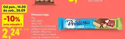 Lidl Wafel Princessa Longa oferta