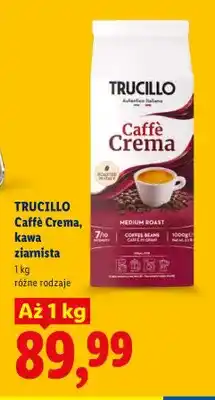 Lidl Kawa ziarnista Trucillo Caffè Crema oferta