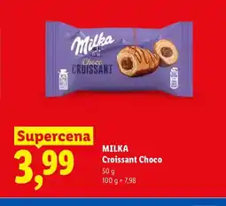 Lidl Croissant Choco Milka oferta