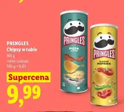 Lidl Chipsy w tubie Pizza Pringles oferta