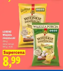 Lidl Wiejskie ziemniaczki masło z solą Lorenz oferta