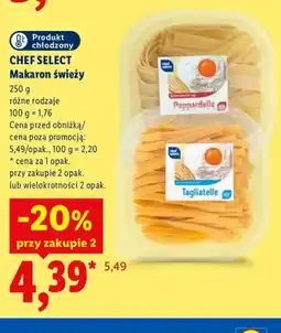 Lidl Makaron świeży Chef Select oferta