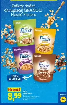 Lidl Granola Fitness chocolate quinoa & almonds Nestlé oferta