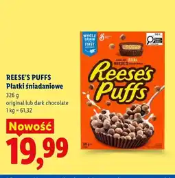 Lidl Płatki śniadaniowe original Reese's Puffs oferta