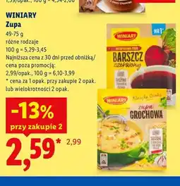Lidl Zupa Winiary oferta
