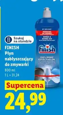 Lidl Płyn nabłyszczający do zmywarki Finish oferta