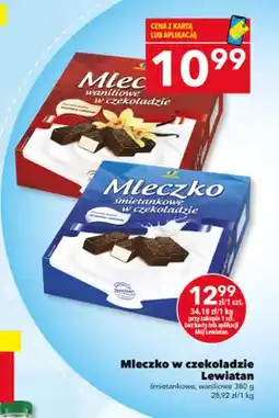 Lewiatan Mleczko w czekoladzie śmietankowe Lewiatan oferta