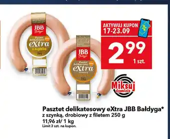 Pasztet delikatesowy extra z szynką
