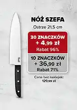 Intermarche Nóż szefa ostrze 21,5 cm Consigli oferta