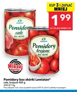 Lewiatan Pomidory bez skórki Lewiatan całe oferta
