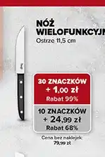 Intermarche Nóż wielofunkcyjny ostrze 11,5 cm Consigli oferta