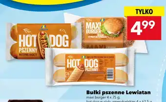Bułki pszenne maxi burger Lewiatan