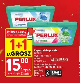 Intermarche Kapsułki do prania Perlux oferta