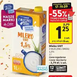 Intermarche Mleko UHT Z Mlecznej Drogi 1,5% oferta