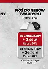 Intermarche Nóż do serów twardych ostrze 4 cm Consigli oferta