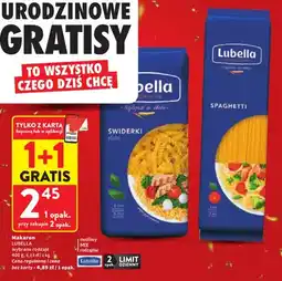 Intermarche Makaron Lubella spaghetti oferta