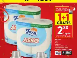 Intermarche Ręcznik Foxy Asso 2 warstwy 2-pak oferta