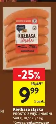Intermarche Kiełbasa śląska Prosto z Wędliniarni oferta