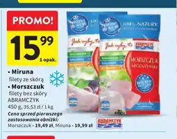 Intermarche Miruna filety ze skórą Abramczyk oferta