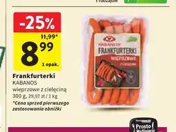 Intermarche Frankfurterki wieprzowe z cielęciną Kabanos oferta
