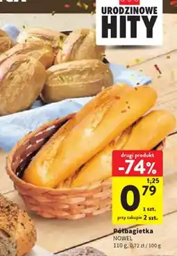 Intermarche Półbagietka Nowel oferta
