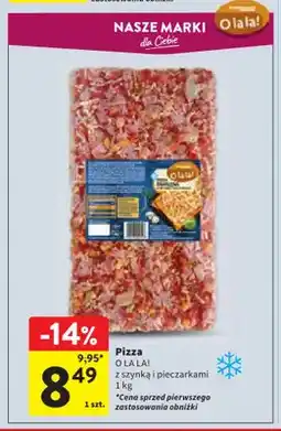 Intermarche Pizza O la la! z szynką i pieczarkami oferta
