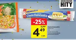 Intermarche Ciasto francuskie Henglein XXL oferta