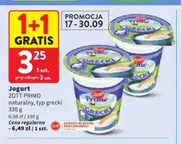 Intermarche Jogurt naturalny typ grecki Zott Primo oferta