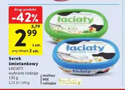 Intermarche Serek śmietankowy Łaciate oferta