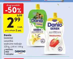Intermarche Serek Danio w saszetce Danone oferta